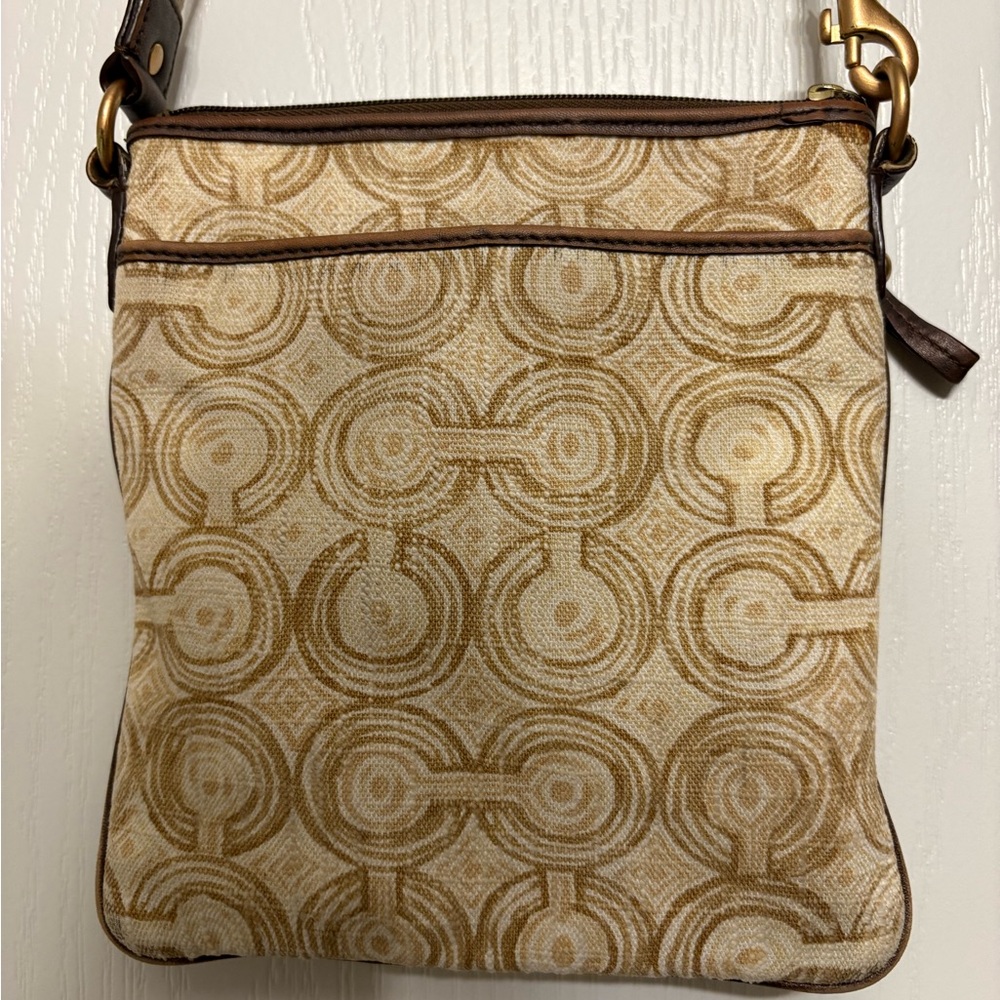 Coach Audrey OP Art Crossbody Bag - Picture 5 of 10